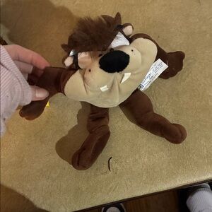Brown Taz Plush Toy